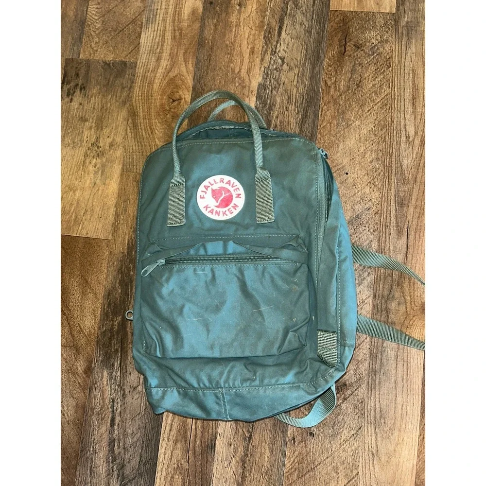 Fjällräven Kånken Frost Green Backpack Daypack Hiking